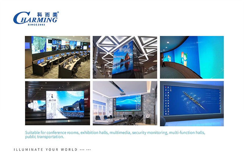 4K IP65 Flexible Transparent Film Display Glass Display RGB Transparent LED Screen