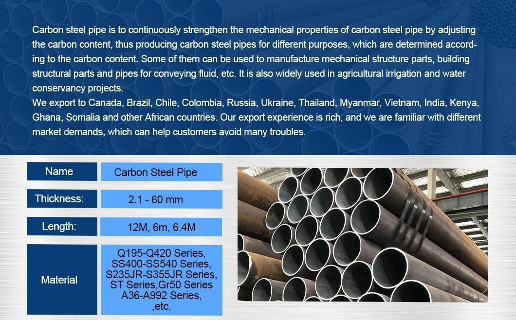 Hot DIP Galvanized Steel Pipe / Gi Pipe Pre Galvanized Steel Pipe