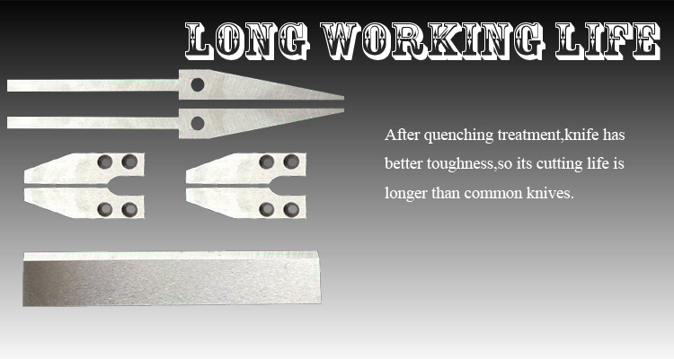 HSS Tungsten Carbide Blades For Breathing Face Surgical Mask Making Machine