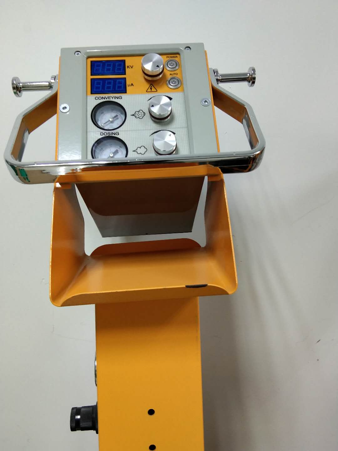 Advanced Electrostatic Powder Coating Machine for Metal Painting in Manufacturing Plant