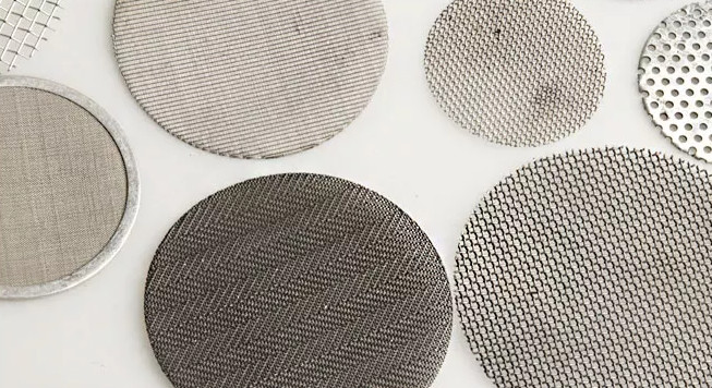 Acid Resistance 304 Stainless Steel Filter Disc Wire Mesh Round Screen