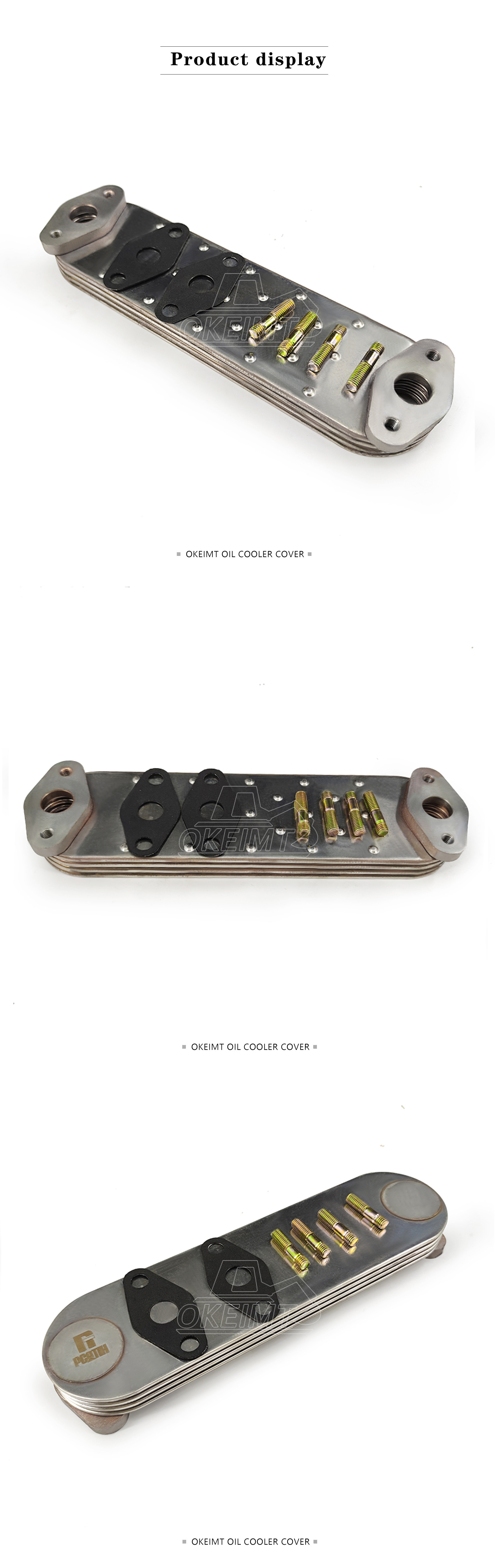 4P Engine Oil Cooler Core 34339-02102 For Mitsubishi S4K S6K E120B