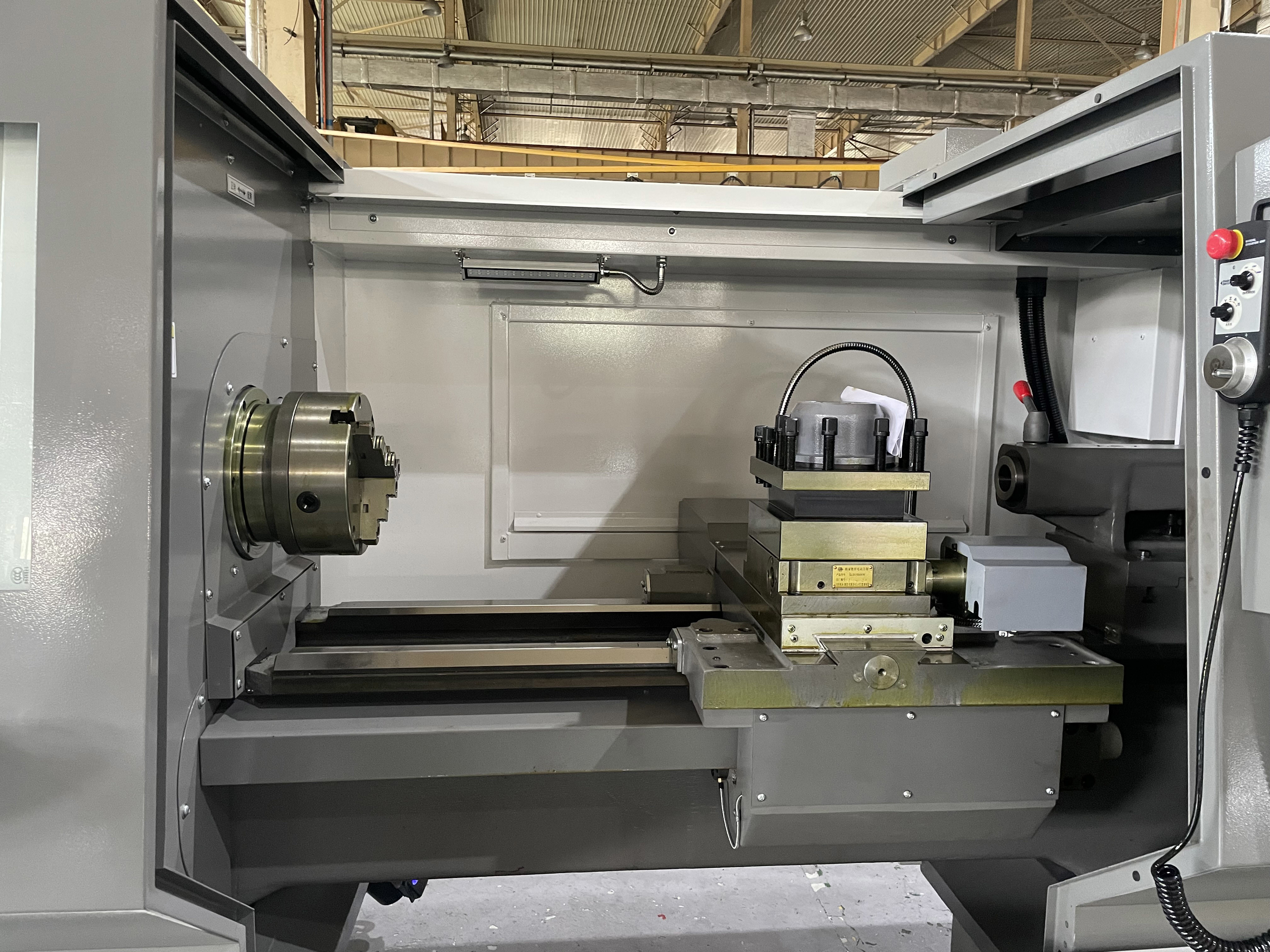 SMTCL CNC Lathe CAK4085 Torno CNC Turning Machine Metal Lathe SMTCL Flat Bed CNC Lathe