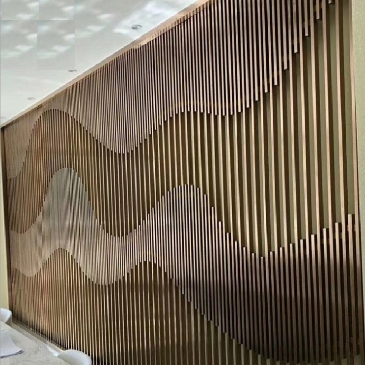 Lobby partition design decoration wall screen led panel