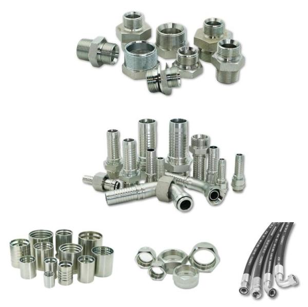 OEM Stainless Steel Durable Hydraulic Tube Fitting Hydraulic Hose Fitting