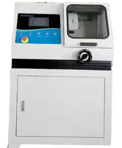 Benchtop Automatic Metallographic Cutting Machine 1-10mm/min Tough Shell water