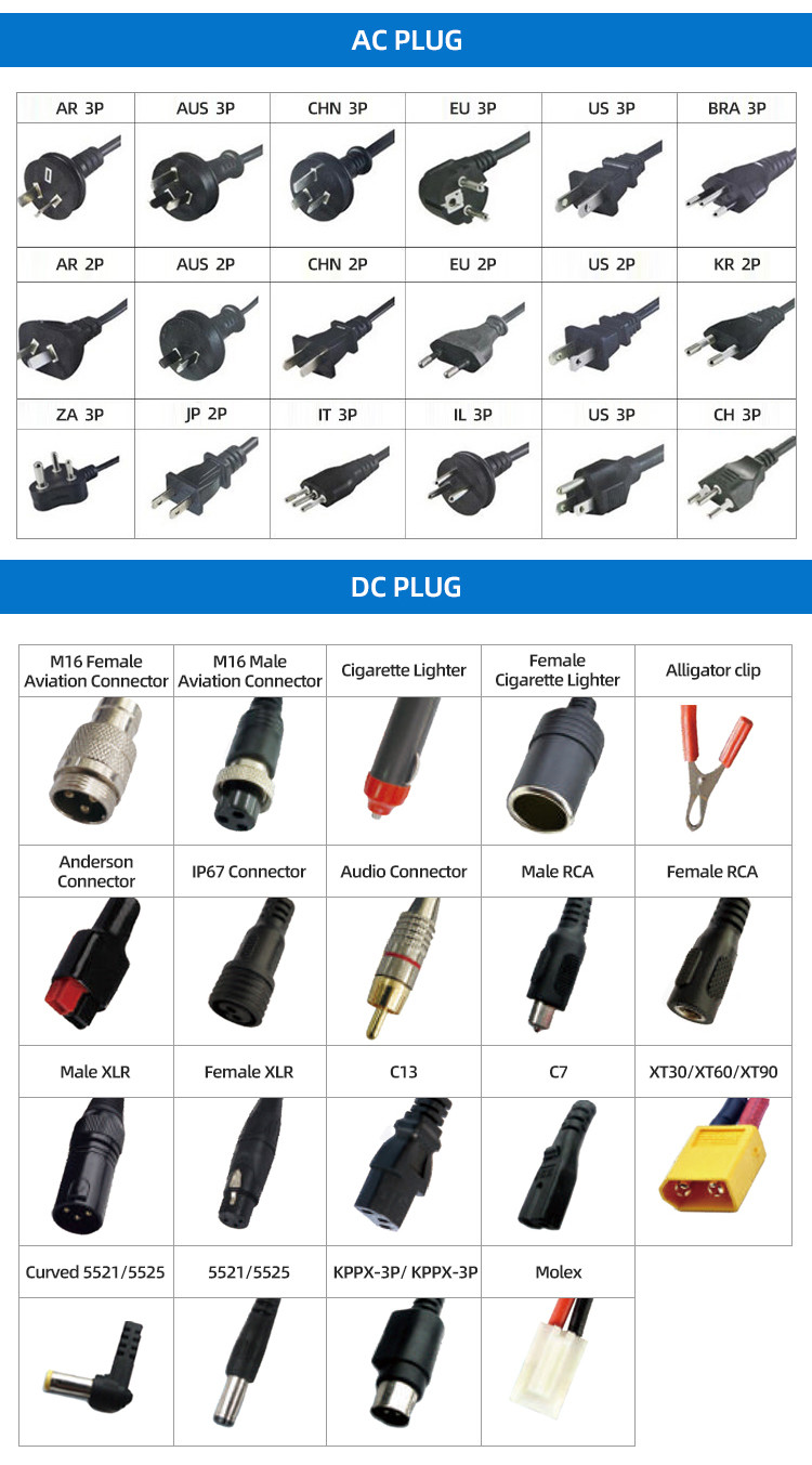 OEM Lithium Battery Accessories 8S 29.2V 10A 12A 13A 14A Motorcycle Battery Charger