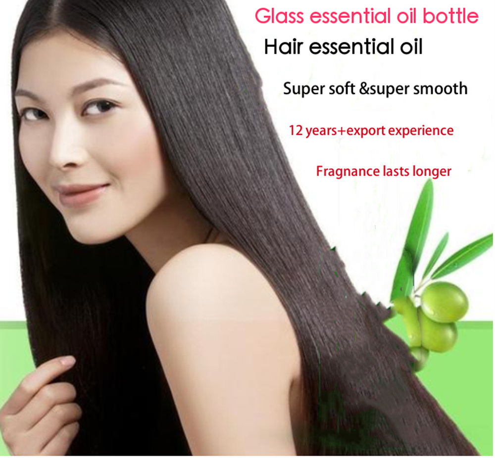 10ml 30ml 50ml 60ml Skin Care Use Black Round Glass Dropper Bottles with Gold Collar Essential Oil Bottle