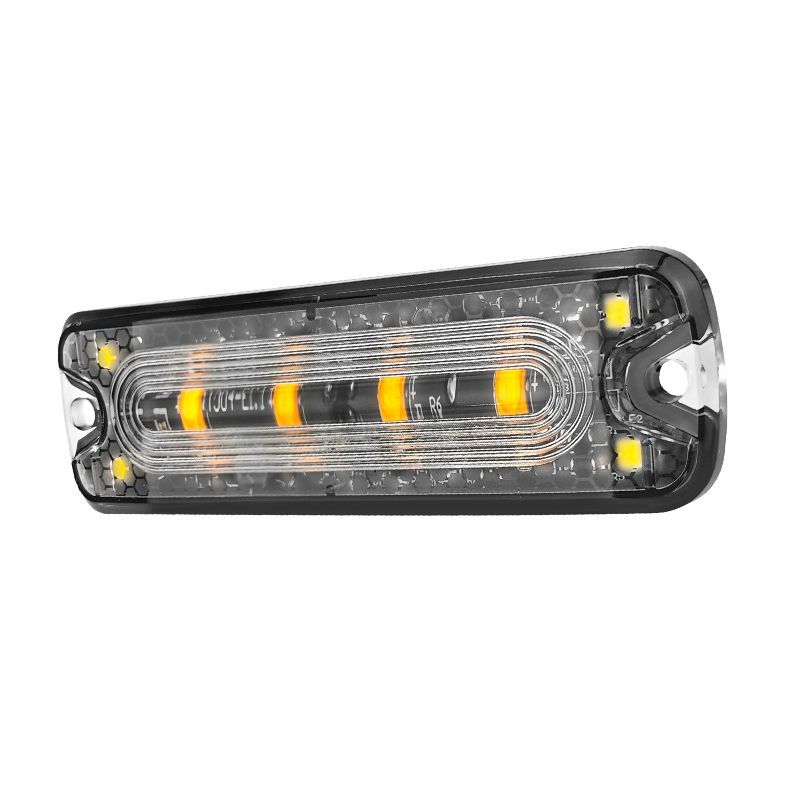 6LEDs Colors Strobe Warning Light for Vehicles Surface Mount China