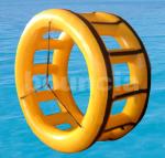 PVC Tarpaulin Inflatable Hamster Wheel For Outdoor Water Activity