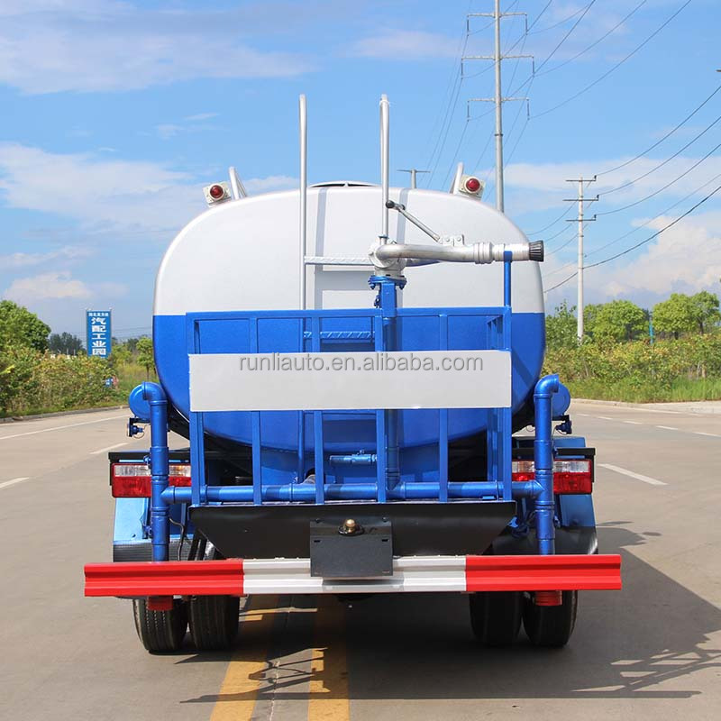 Factory Customized DFAC DongFeng 5000 Litres Water Bowser Sprinkle Truck Watering Cart Water Tanker Truck Water Tank Truck