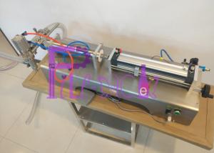  Single Head Liquid Filling Machine Semi-auto High Speed Easy Operation Manufactures