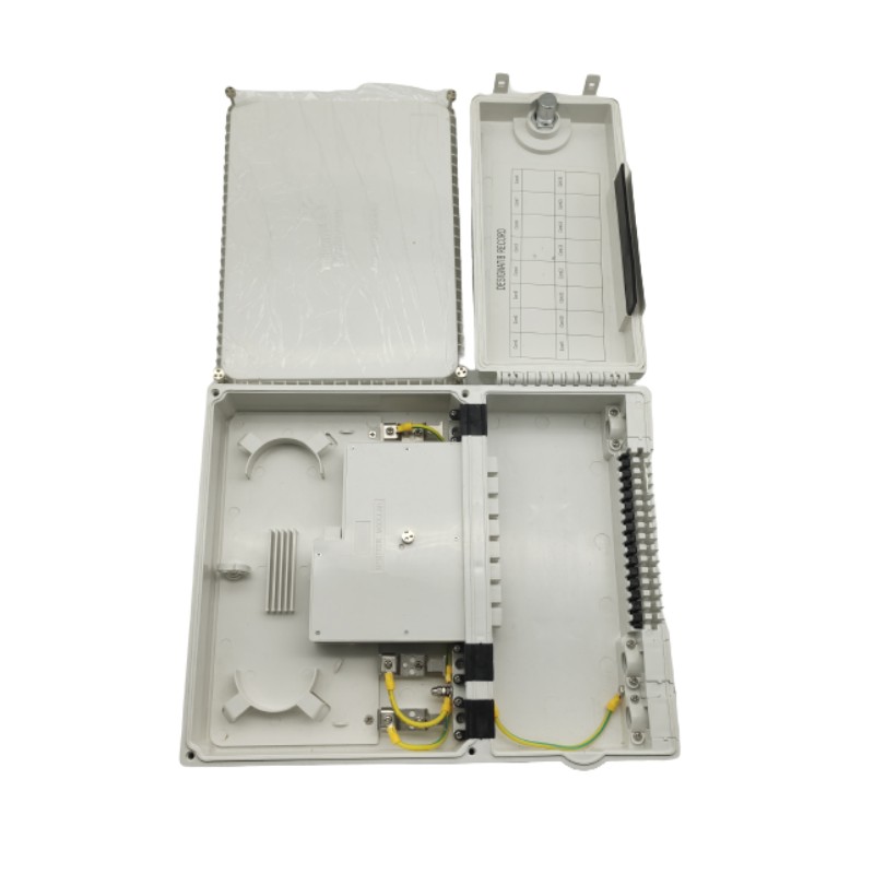 IP55 FTTH Distribution Box Made of PC ABS Material for Fiber Optic Terminal Box