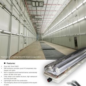 IP66 Explosion Proof Fluorescent Lighting with ATEX/IECEx | Ceiling, Wall &