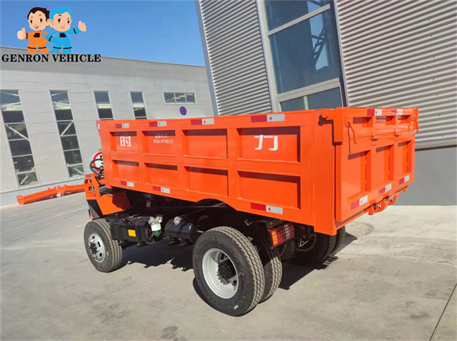5 Tons 4x4 Mini Underground Mining Dump Truck Dumpper And Tipper 2.2 Cubic Meters