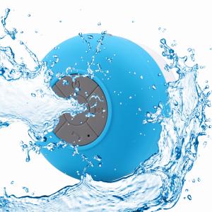  Waterproof Shower Speaker Plastic Wireless Speaker With Suction Cup Manufactures