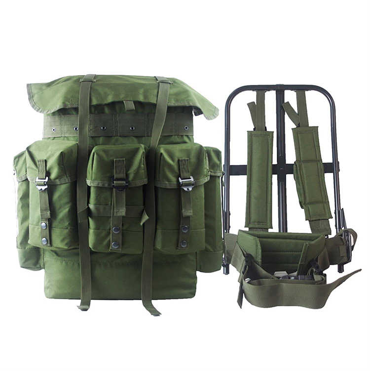 Waterproof Internal Frame Mountaineering and Camping Backpack with Molle