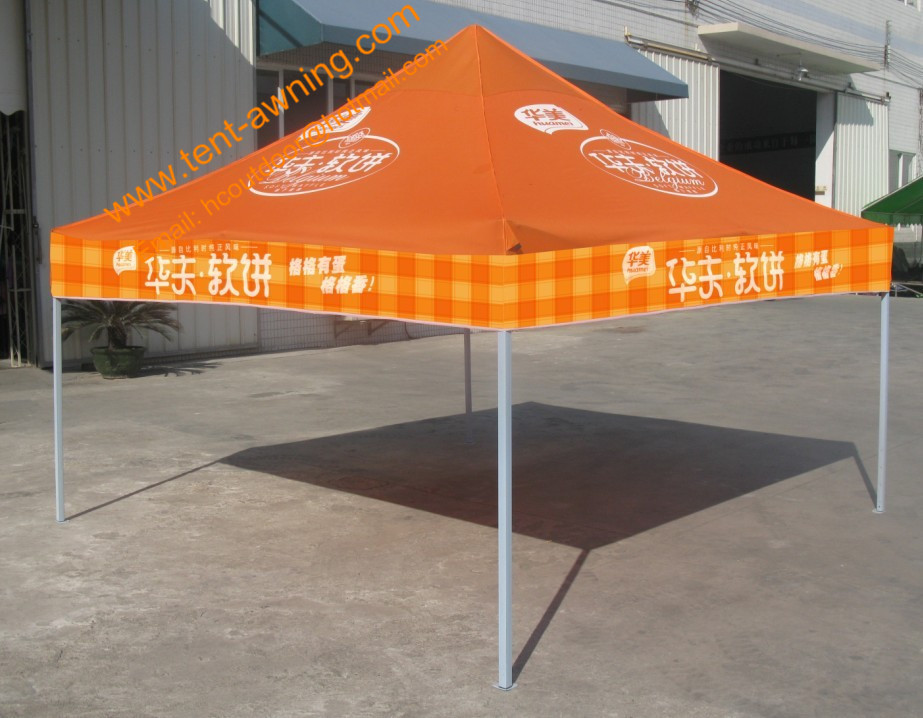 UV Resistant Pop Up Exhibition Tents Outdoor Oxford Cover Advertising Folding Tents