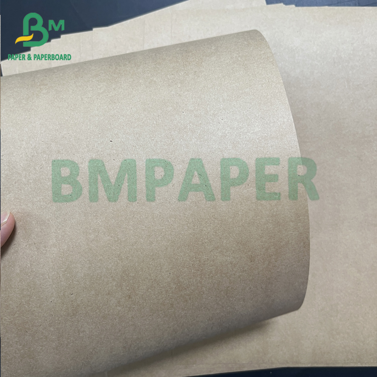 Eco - Friendly High strength 120grs Brown MF Kraft Paper Roll