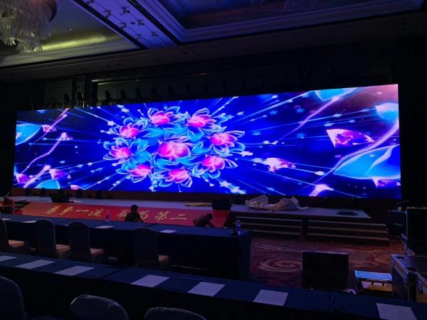 HD Full Color P4 Indoor SMD LED Die-Cast Aluminum Screen Steel Case 65420 Dot