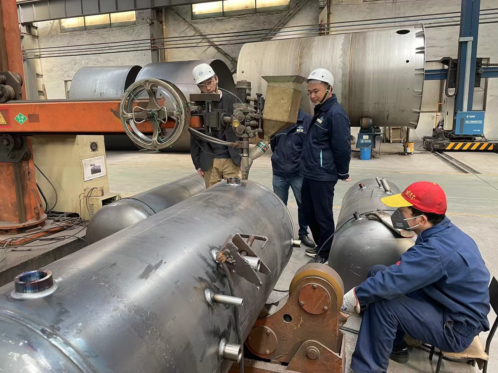 10L CRN Nitrogen Pressure Vessel Stainless Steel 100bar