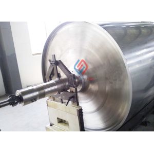 Metal Hardened Chrome Plated Rollers / Press Machine Calender Rollers