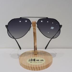 China Anti Reflective Unisex Round Double Bridge Polarized 148mm Gradient Lens Sunglasses on sale