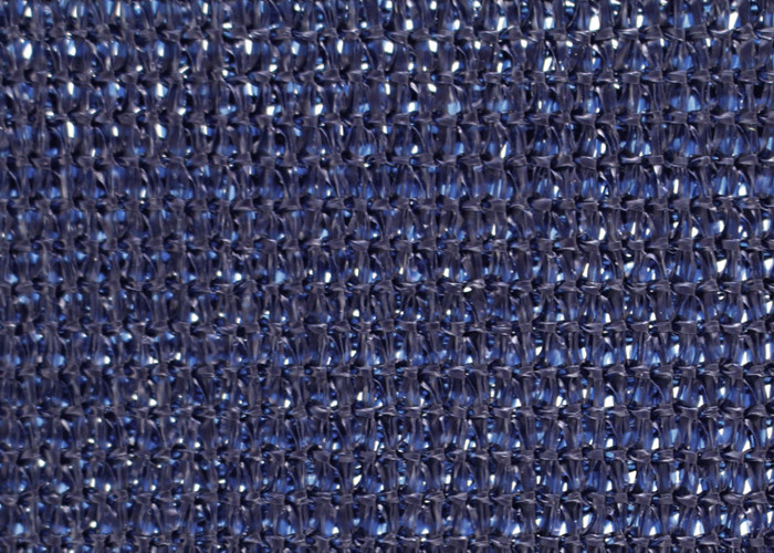 Black Sun Blockage Privacy Fence Netting With Brass / Aluminum Grommets 140gsm
