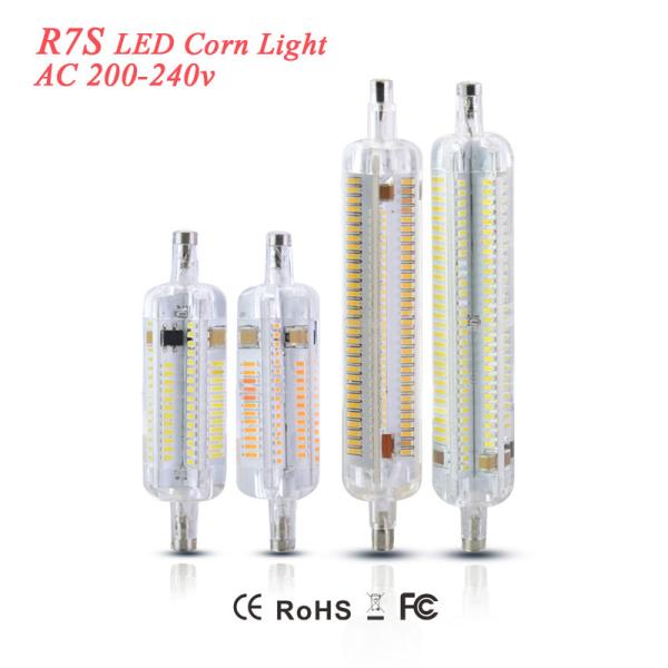 5W 10W led R7S lamp 360 degree Aluminum good heat dissipation J78mm J118mm high