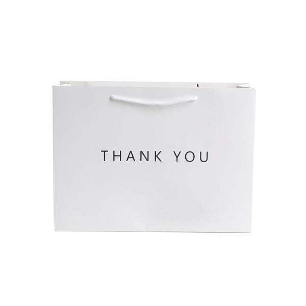 Exquisite Workmanship Retail Paper Bags With Handles , Square Gift Bags With