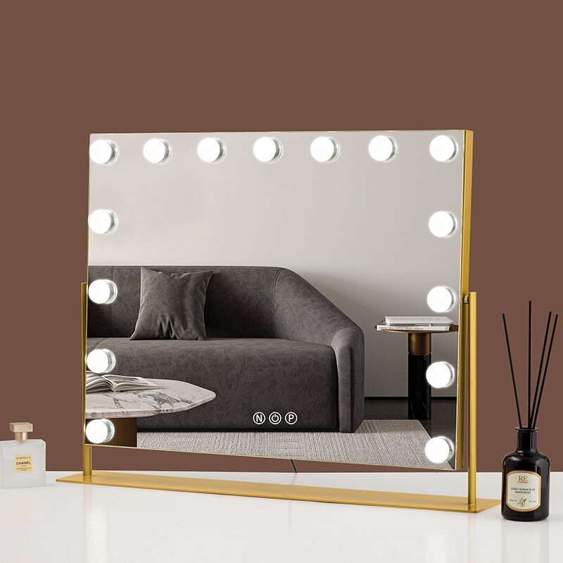 Adjustable Hollywood Mirror 80cm Touchscreen Led Makeup Vanity Mirror