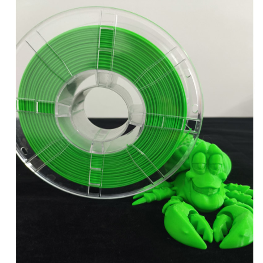PETG 3D Printer Filament Grass Green 1.75mm Toughness Enhanced 3D Printed