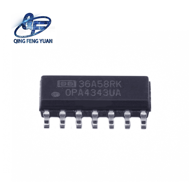 Texas Instruments OPA4343UA Electronic ic Components Chips Kit integratedated Circuit Storage TI-OPA4343UA