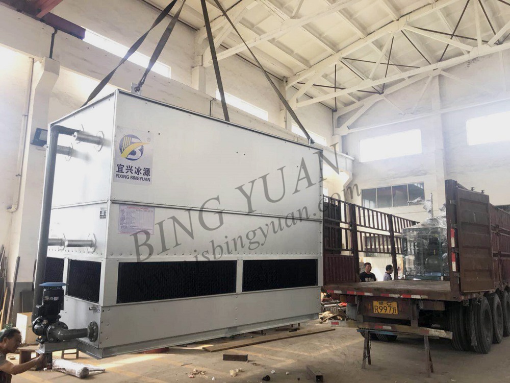 380 Volt 5.5KW R22 Evaporative Condenser Cooling Tower