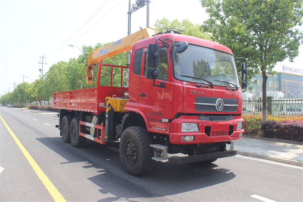 Dongfeng Huashen F5 270 Horsepower 6X4 8.5 m Truck-mounted Cran