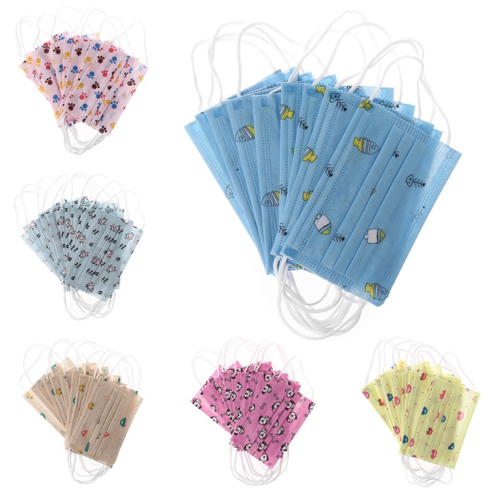 Anti Dust Children'S Disposable Face Masks Low Breathing Resistance