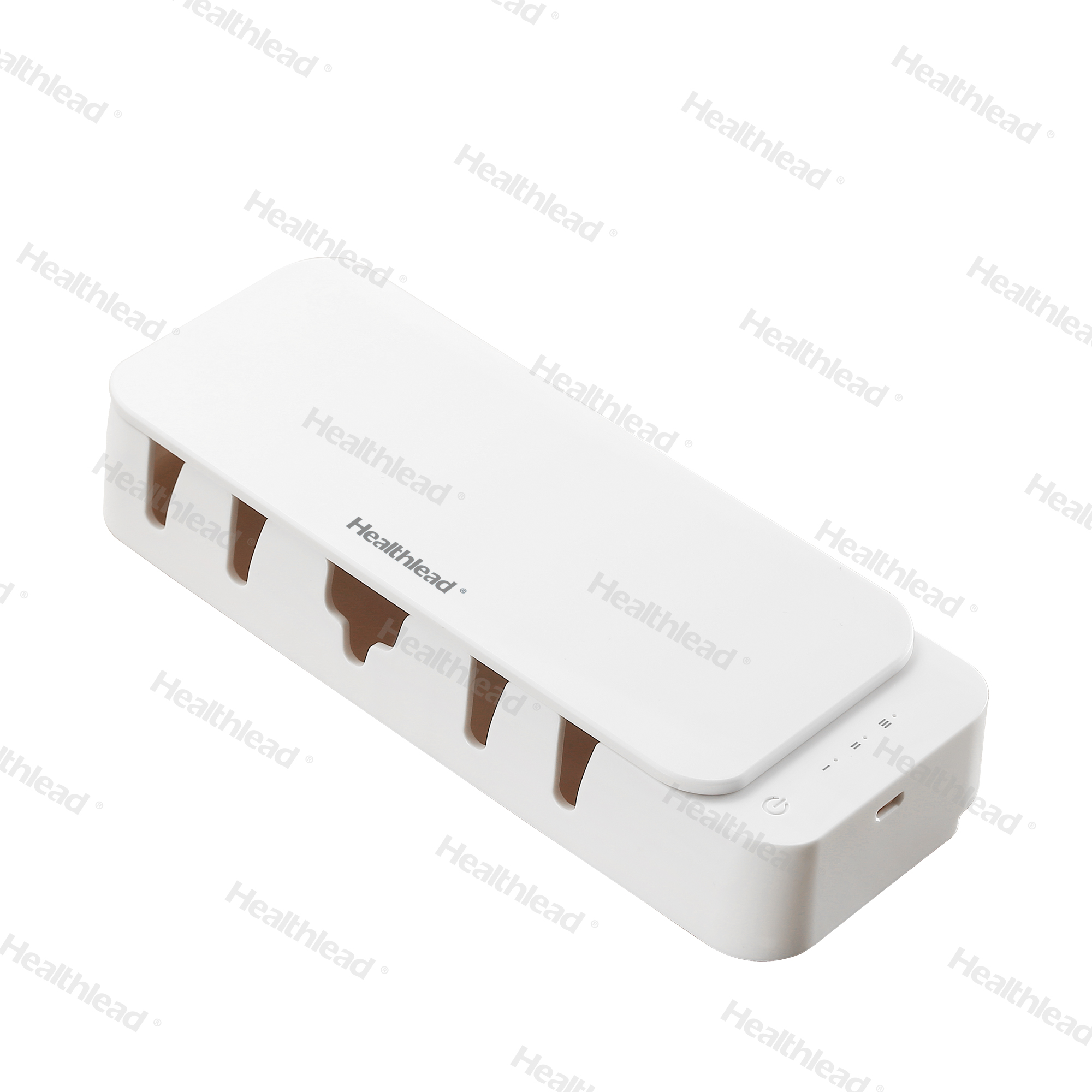 Multi Function UVC LED UV Uv Toothbrush Sanitizer PP 5W
