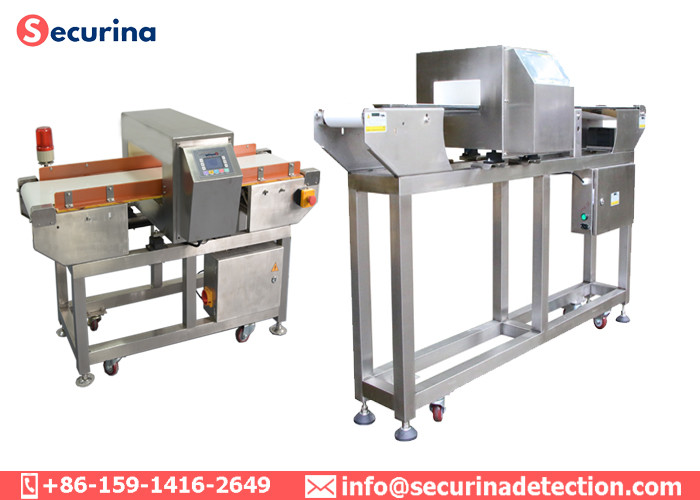 Dual Signal Display Industrial Metal Detector Belt Conveyor Detect All Metals