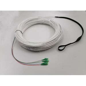 FTTH 4core LC/APC Pre Terminated Drop Cable G657A2
