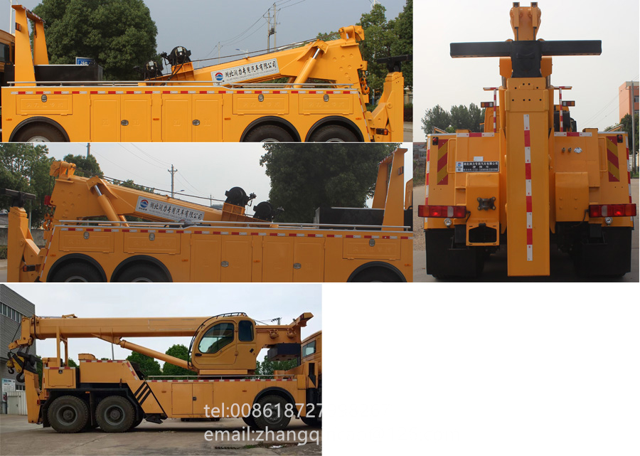 Factory Direct Sale Wrecker Truck With Huge Power at Low Price