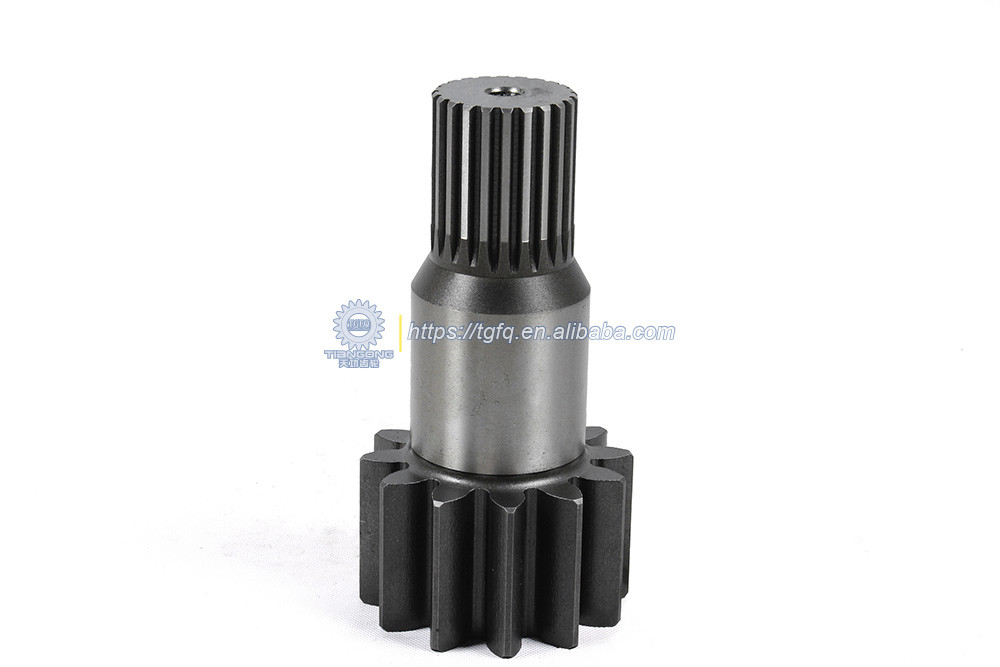 E70B-7 Excavator Swing Shaft Gear 099-6561 Swing Drive Shaft Swing Parts