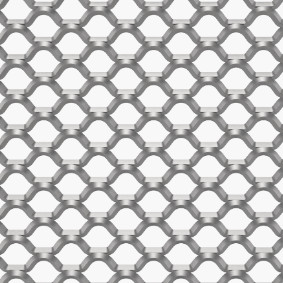 Diamond Hexagonal Expanded Metal Mesh Sheet With Customized Opening Shape