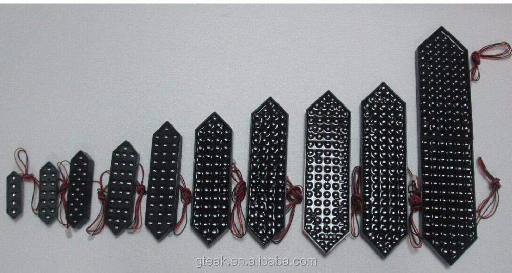 15 inch 7 segment led display outdoor green color module