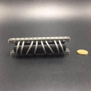 Electric Cable Vibration Isolators Spring 100G Shock Vibration Insulation