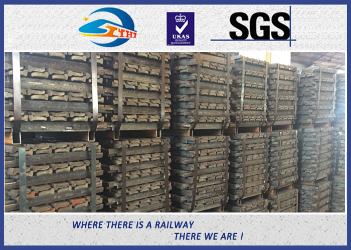 High performance light fish plate rail joint bar for rail track