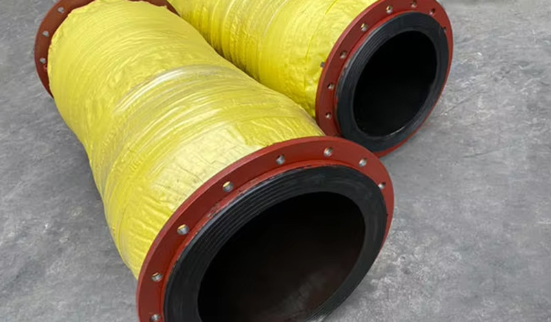 Customized Thickness Rubber 6 inch dredge hose For Mining And Dredging Industry