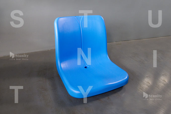 Blow Molded Nose Mounted Baseball Plastic Stadium Chair