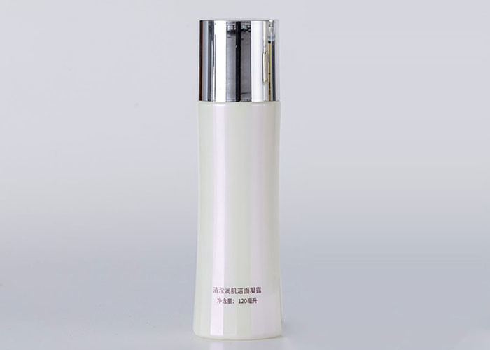 120ml Custom Cosmetic Bottles Round Squeeze For Hair Oil Packaging