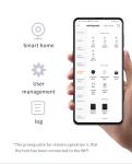 Compatible Keyless Door Lock Electronic Door Locks With TUYA Or TT Lock App