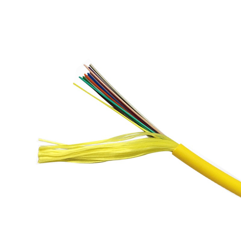 Indoor 8 Cores Distribution Fiber Optic Cable Single Mode / Multi Mode